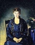 George Wesley Bellows Portrait of Laura Sweden oil painting artist